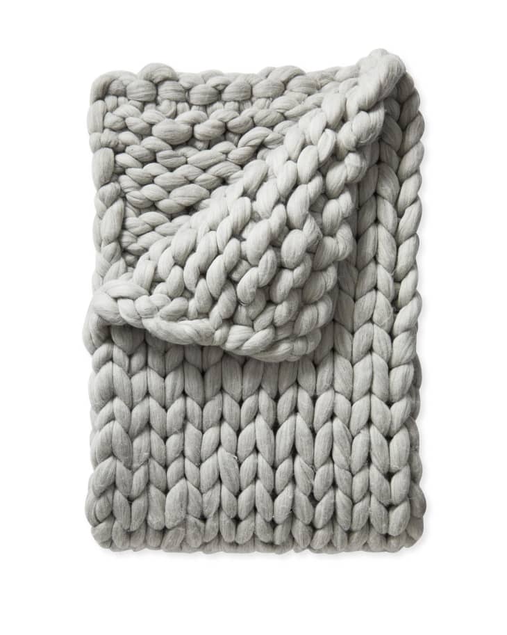 Where to Buy Chunky Knit Blanket Best Deals Apartment Therapy